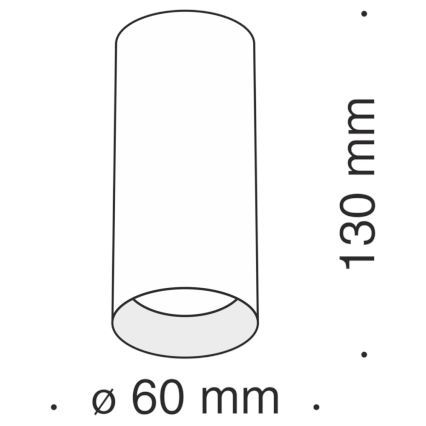 Maytoni C010CL-01B - Akcentinis apšvietimas FOCUS 1xGU10/50W/230V juoda