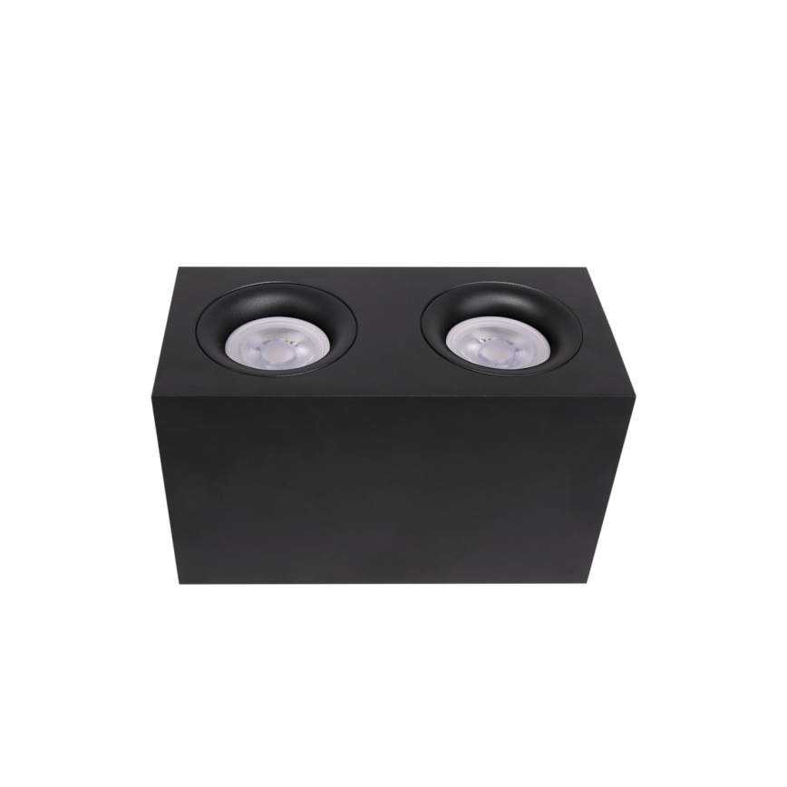Maytoni C013CL-02B - Akcentinis apšvietimas SLIM 2xGU10/50W/230V juoda