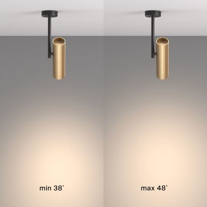 Maytoni C020CL-01GB - Akcentinis apšvietimas ELTI 1xGU10/50W/230V auksas