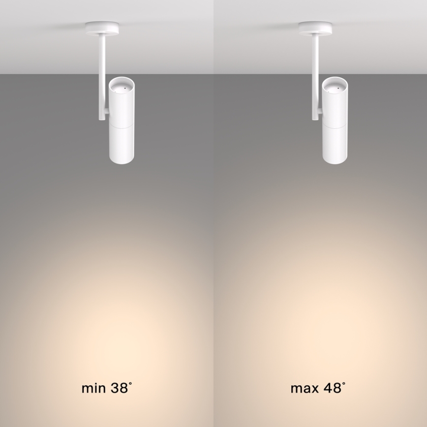 Maytoni C020CL-01W - Akcentinis apšvietimas ELTI 1xGU10/50W/230V balta