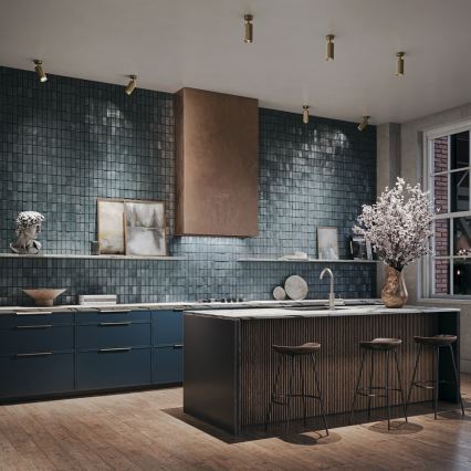 Maytoni C034CL-01G - Taškinis šviestuvas FOCUS 1xGU10/10W/230V auksinis