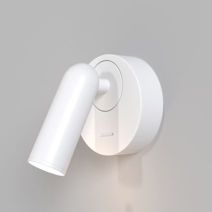 Maytoni C038WL-L3W3K - LED sieninis šviestuvas MIRAX LED/3W/230V 3000K balta