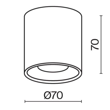 Maytoni C064CL-L12B4K - LED akcentinis šviestuvas ALFA LED/12W/230V CRI 90 juoda