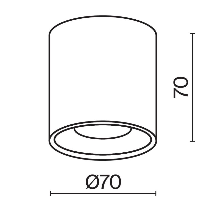 Maytoni C064CL-L12B4K - LED akcentinis šviestuvas ALFA LED/12W/230V CRI 90 juoda