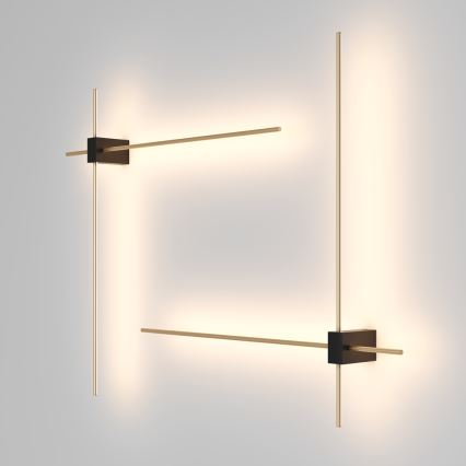 Maytoni C070WL-L12GB3K - LED sieninis šviestuvas PARS LED/12W/230V CRI 90 juoda