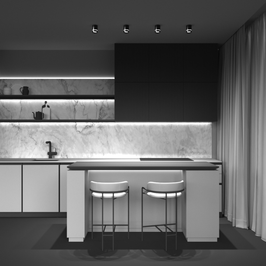 Maytoni C085CL-9W3K-B - LED akcentinis šviestuvas ORLO LED/9W/230V CRI 90 3000K juoda