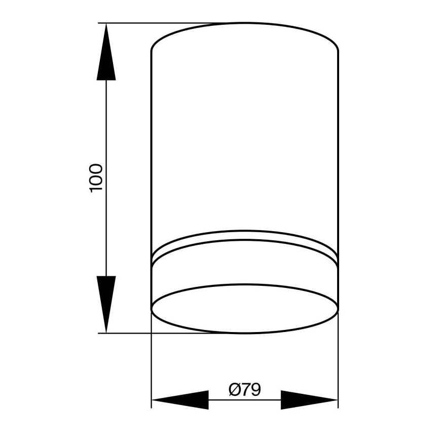 Maytoni C085CL-9W4K-W - LED akcentinis šviestuvas ORLO LED/9W/230V CRI 90 4000K balta