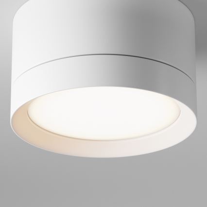 Maytoni C086CL-GX53-SRD-W - Akcentinis apšvietimas HOOP 1xGX53/15W/230V 8,5 cm balta