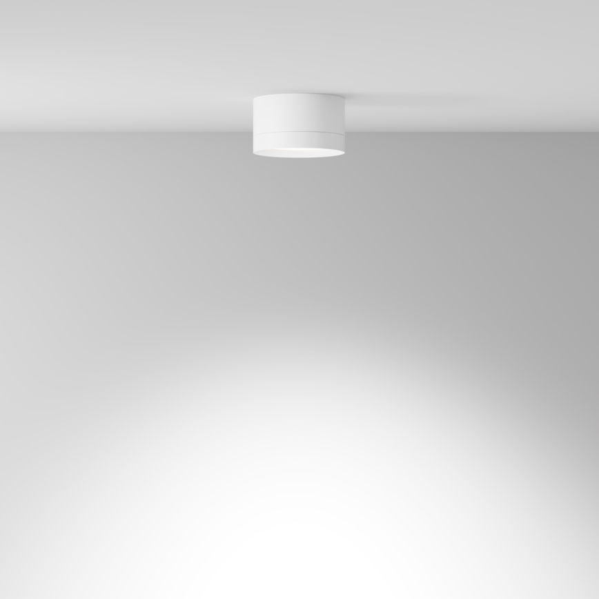 Maytoni C086CL-GX53-SRD-W - Akcentinis apšvietimas HOOP 1xGX53/15W/230V 8,5 cm balta