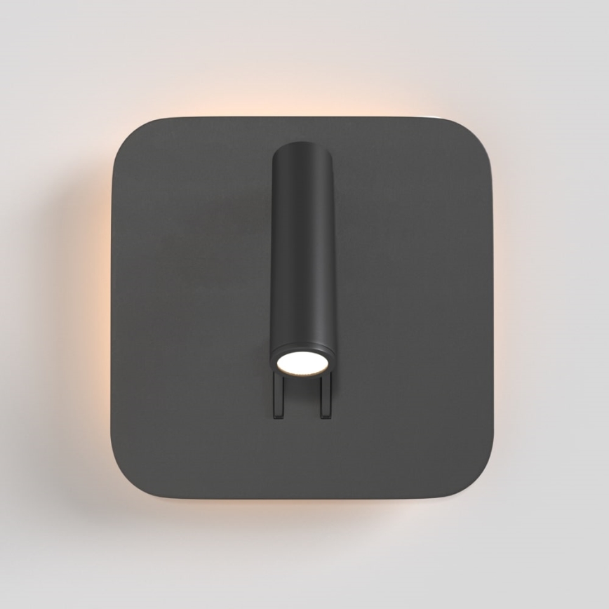Maytoni C175-WL-01-6W-B - LED sieninis akcentinis šviestuvas IOS LED/9W/230V juoda