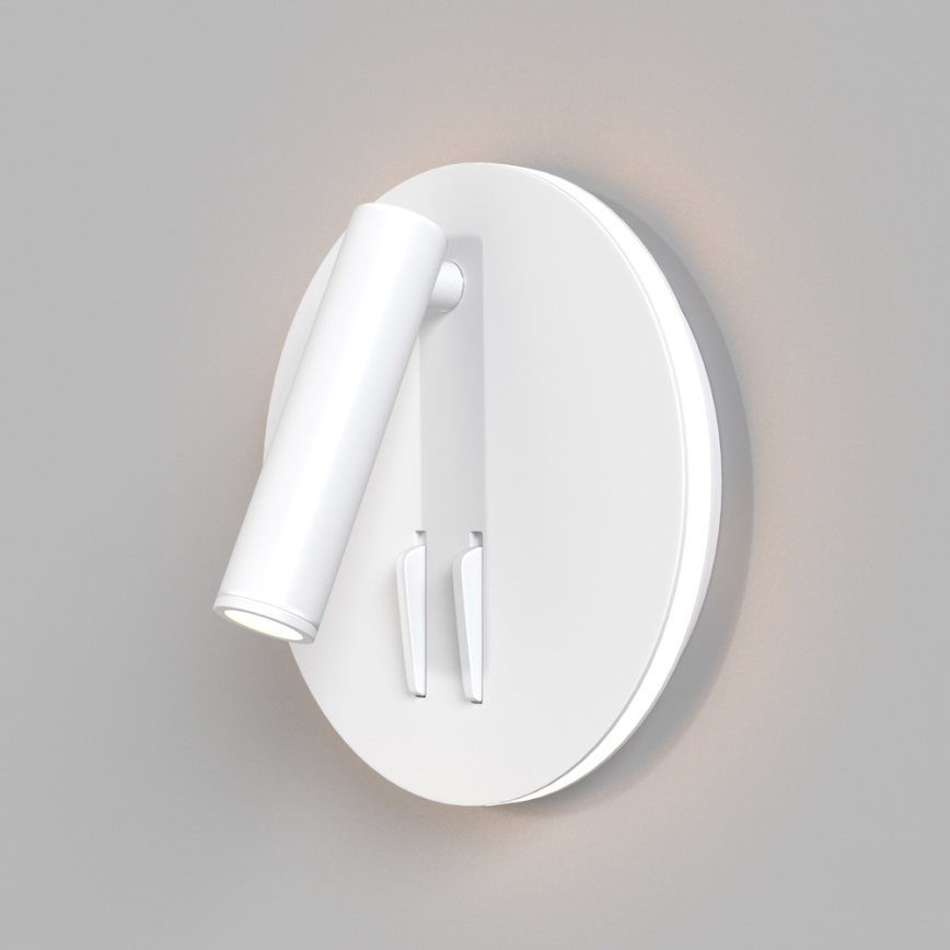 Maytoni C176-WL-01-6W-W - LED sieninis akcentinis šviestuvas IOS LED/9W/230V balta