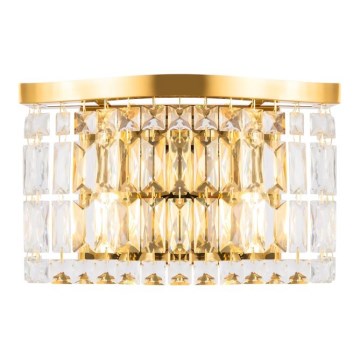 Maytoni DIA005WL-02G - Sieninis šviestuvas DUNE 2xE14/60W/230V auksas