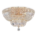 Maytoni DIA100-CL-12-G - Lubinis šviestuvas BASFOR 12xE14/60W/230V auksas