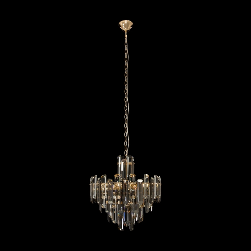 Maytoni DIA200PL-06G - Sietynas, kabinamas ant grandinės FLARE 6xE14/40W/230V