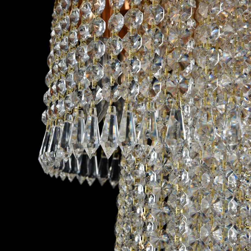 Maytoni DIA522-CL-12-G - Lubinis šviestuvas CASCADE 12xE14/60W/230V