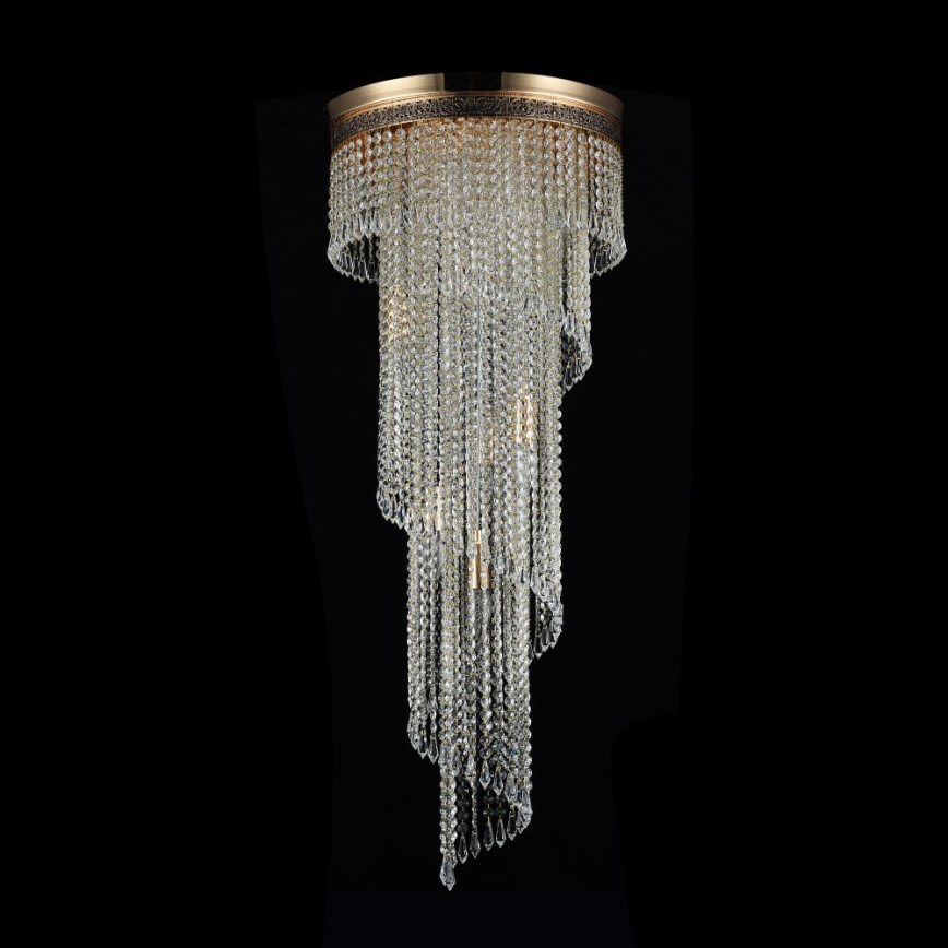 Maytoni DIA522-CL-12-G - Lubinis šviestuvas CASCADE 12xE14/60W/230V