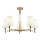 Maytoni H001CL-05BS - Sietynas ant stulpo ZARAGOZA 5xE14/40W/230V