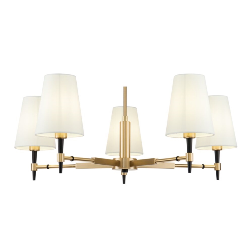 Maytoni H001CL-05BS - Sietynas ant stulpo ZARAGOZA 5xE14/40W/230V