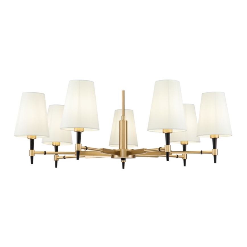 Maytoni H001CL-07BS - Sietynas ant stulpo ZARAGOZA 7xE14/40W/230V