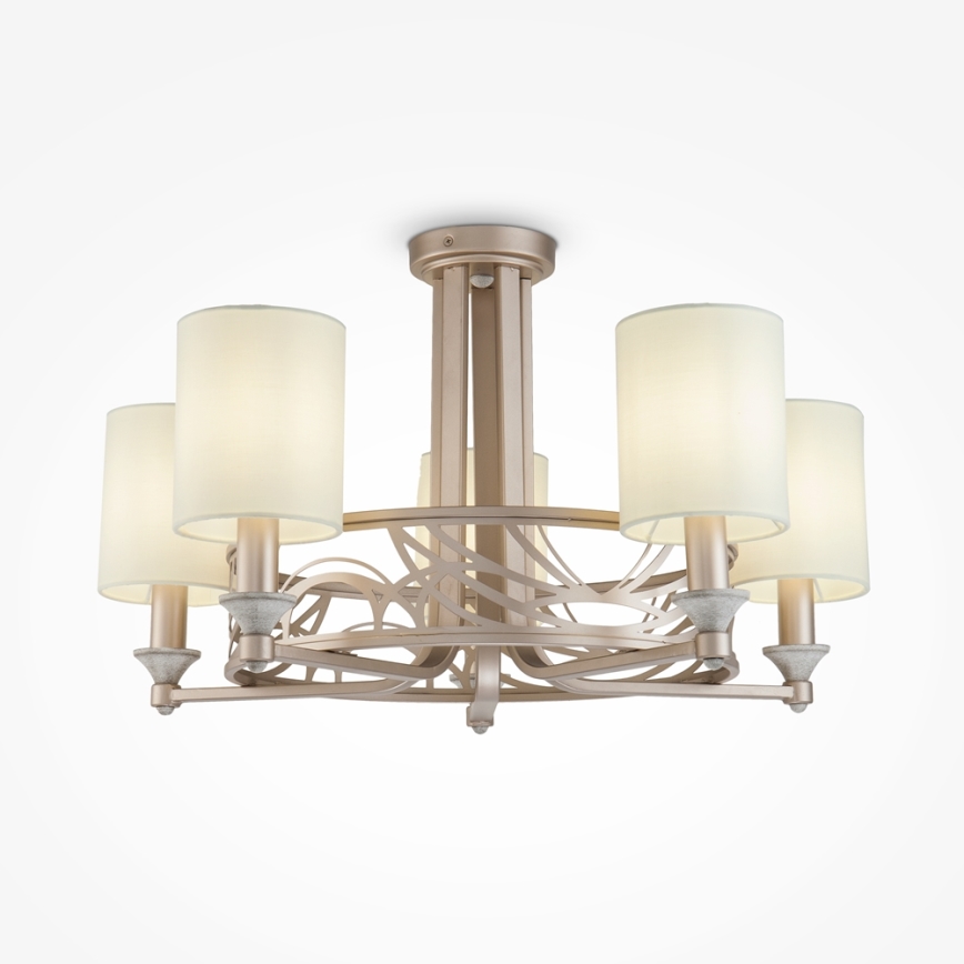 Maytoni H004CL-05BG - Tvirtinamas sietynas VITTORIA 5xE14/40W/230V