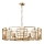Maytoni H009PL-08G - Sietynas, kabinamas ant grandinės BOWI 8xE14/40W/230V