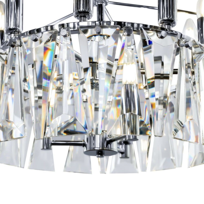 Maytoni MOD043PL-12CH - Sietynas, kabinamas ant grandinės PUNTES 12xE14/40W/230V blizgus chromas