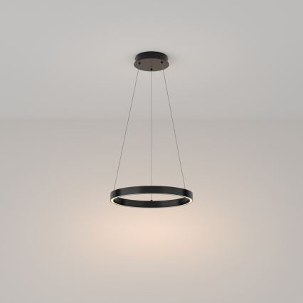 Maytoni MOD058PL-L22B3K - LED Pakabinamas sietynas RIM LED/25W/230V 3000K diametras 40 cm juoda