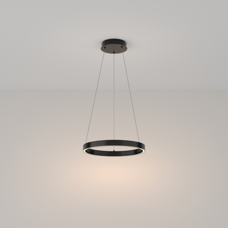 Maytoni MOD058PL-L22B3K - LED Pakabinamas sietynas RIM LED/25W/230V 3000K diametras 40 cm juoda