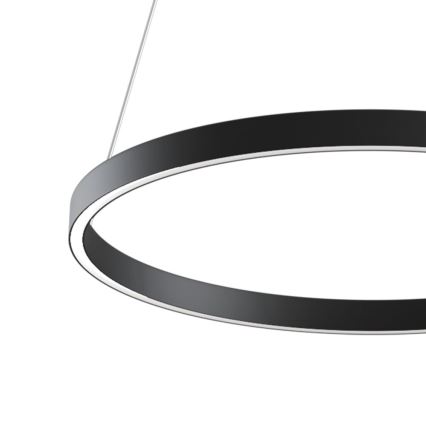 Maytoni MOD058PL-L22B3K - LED Pakabinamas sietynas RIM LED/25W/230V 3000K diametras 40 cm juoda
