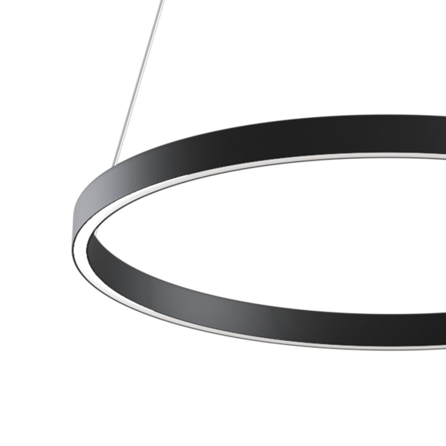 Maytoni MOD058PL-L22B3K - LED Pakabinamas sietynas RIM LED/25W/230V 3000K diametras 40 cm juoda