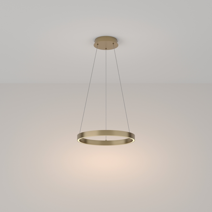 Maytoni MOD058PL-L22BS3K - LED Pakabinamas sietynas RIM LED/25W/230V 3000K diametras 40 cm auksas