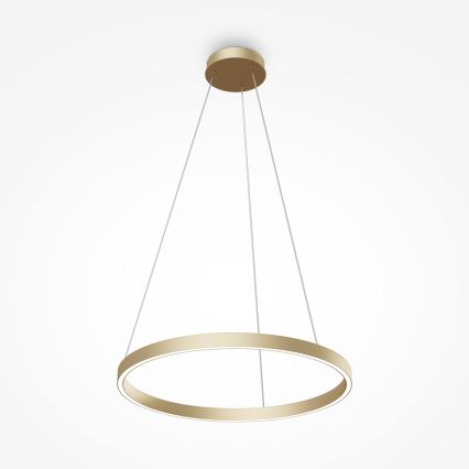 Maytoni MOD058PL-L32BS4K - LED Pakabinamas sietynas RIM LED/37W/230V 4000K diametras 60 cm auksas