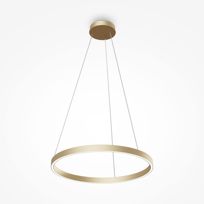Maytoni MOD058PL-L32BS4K - LED Pakabinamas sietynas RIM LED/37W/230V 4000K diametras 60 cm auksas