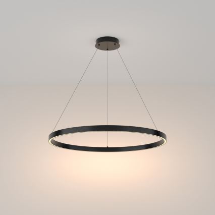Maytoni MOD058PL-L42B3K - LED Pakabinamas sietynas RIM LED/51W/230V 3000K diametras 80 cm juoda