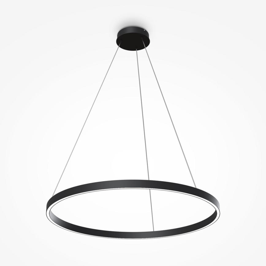 Maytoni MOD058PL-L42B4K - LED Pakabinamas sietynas RIM LED/51W/230V 4000K diametras 80 cm juoda