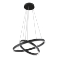 Maytoni MOD058PL-L55B3K - LED Pakabinamas sietynas RIM LED/61W/230V 3000K diametras 60 cm juoda