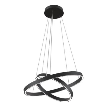 Maytoni MOD058PL-L55B3K - LED Pakabinamas sietynas RIM LED/61W/230V 3000K diametras 60 cm juoda
