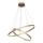 Maytoni MOD058PL-L74BS3K - LED Pakabinamas sietynas RIM LED/88W/230V 3000K diametras 80 cm auksas