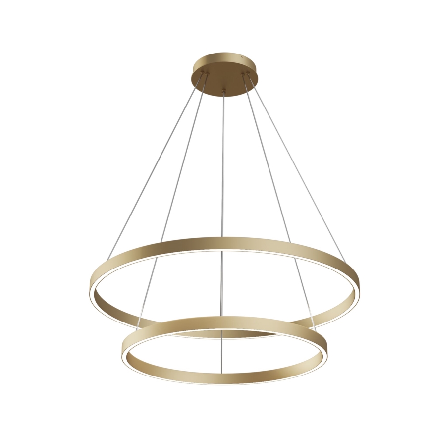 Maytoni MOD058PL-L74BS3K - LED Pakabinamas sietynas RIM LED/88W/230V 3000K diametras 80 cm auksas