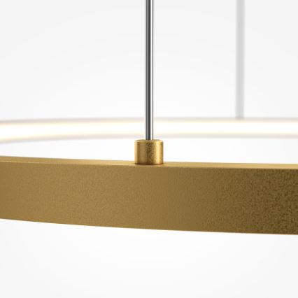 Maytoni MOD072PL-L36BSK1 - LED Pakabinamas sietynas GLINT LED/36W/230V auksas diametras 80 cm