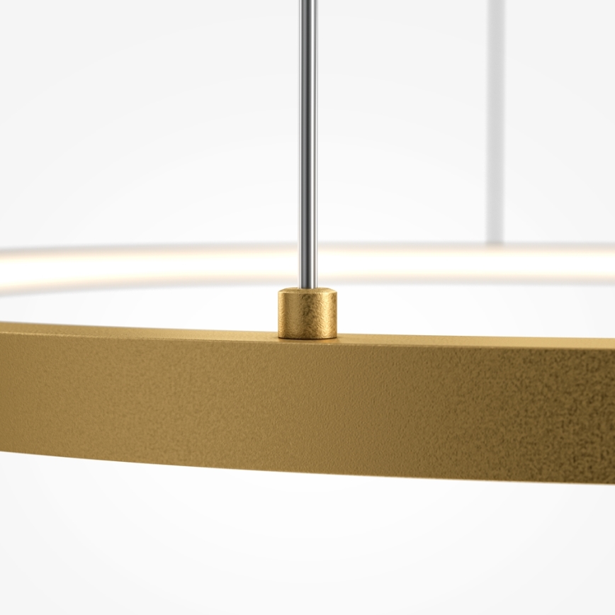 Maytoni MOD072PL-L36BSK1 - LED Pakabinamas sietynas GLINT LED/36W/230V auksas diametras 80 cm