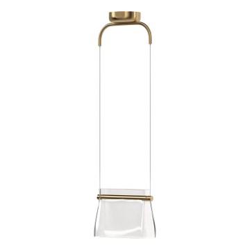 Maytoni MOD170PL-L8BS3K - LED Pakabinamas sietynas CABARET LED/8W/230V auksas