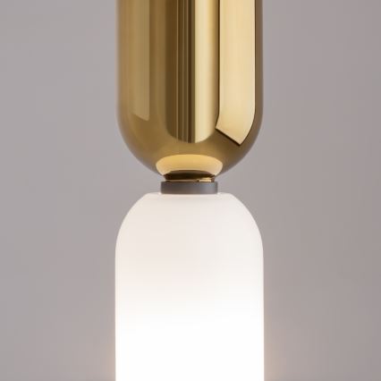 Maytoni MOD177PL-01G - Pakabinamas sietynas MEMORY 1xE14/40W/230V auksas/balta