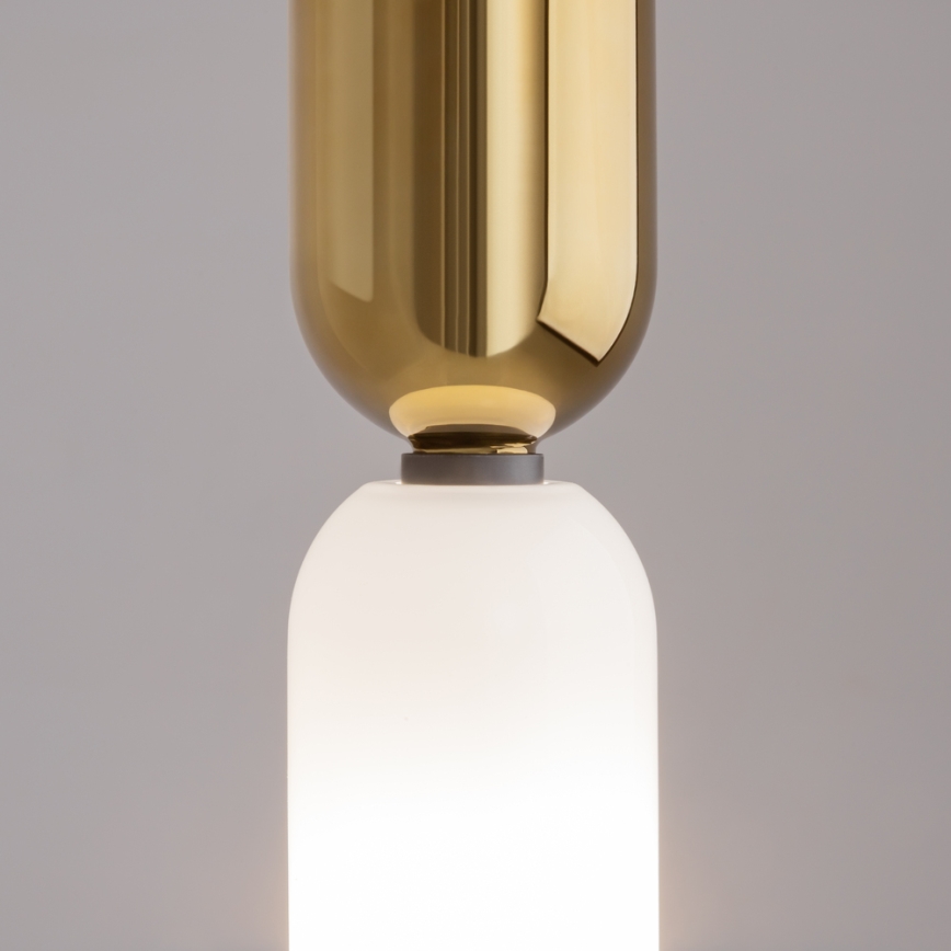 Maytoni MOD177PL-01G - Pakabinamas sietynas MEMORY 1xE14/40W/230V auksas/balta