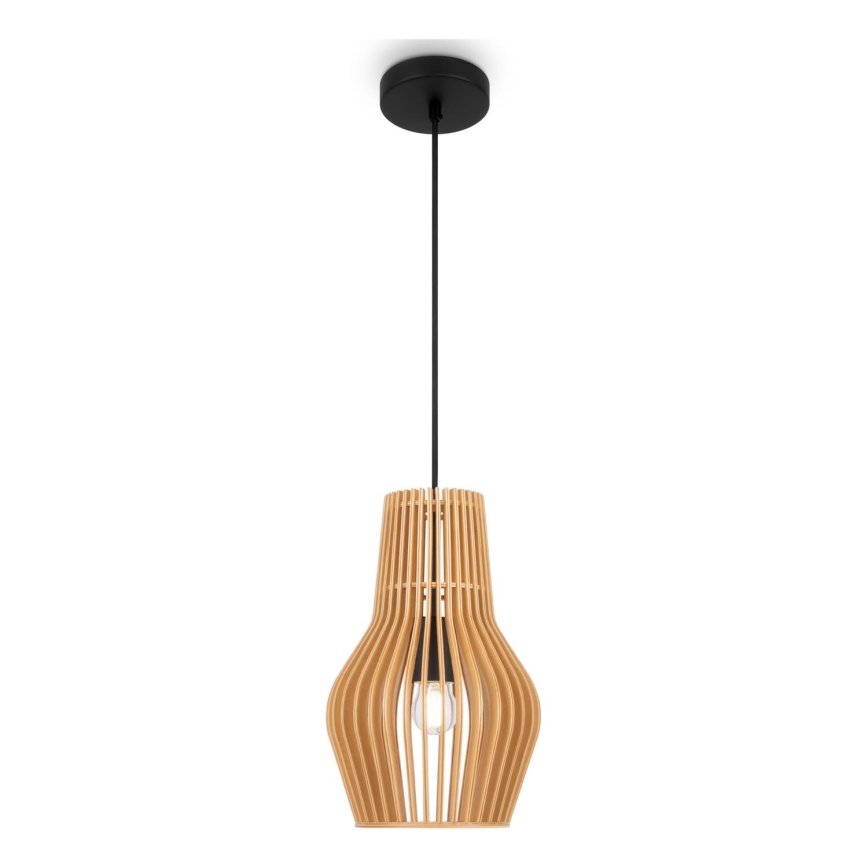Maytoni MOD191PL-01W - Pakabinamas sietynas ROOTS 1xE27/40W/230V diametras 20 cm smėlio spalva