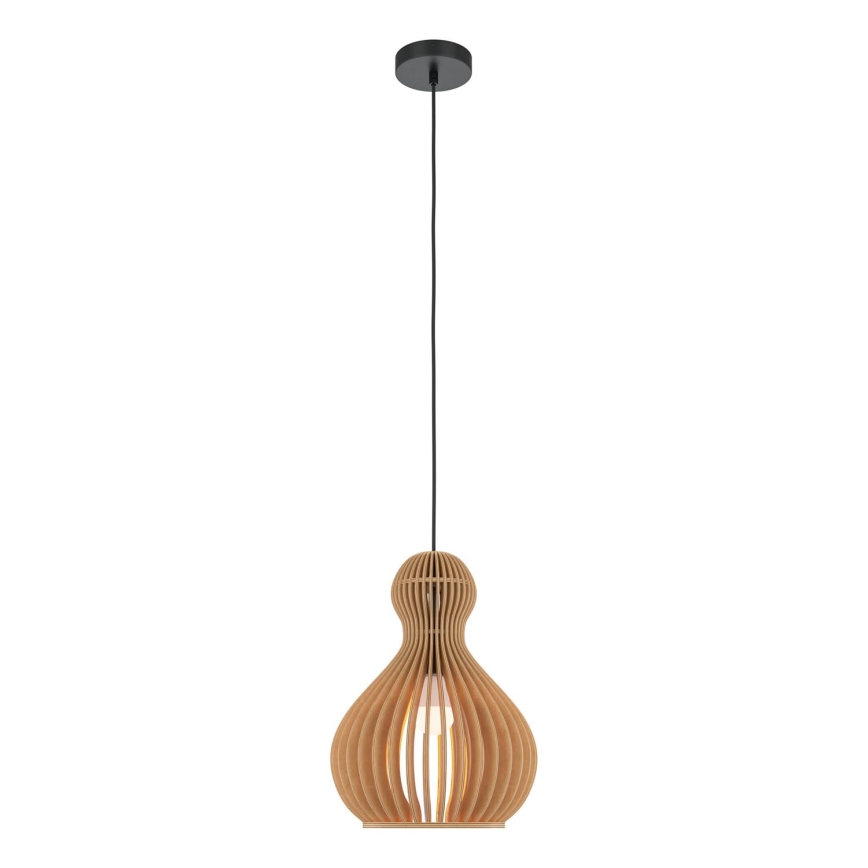 Maytoni MOD192PL-01W1 - Pakabinamas sietynas ROOTS 1xE27/40W/230V diametras 30 cm smėlio spalva