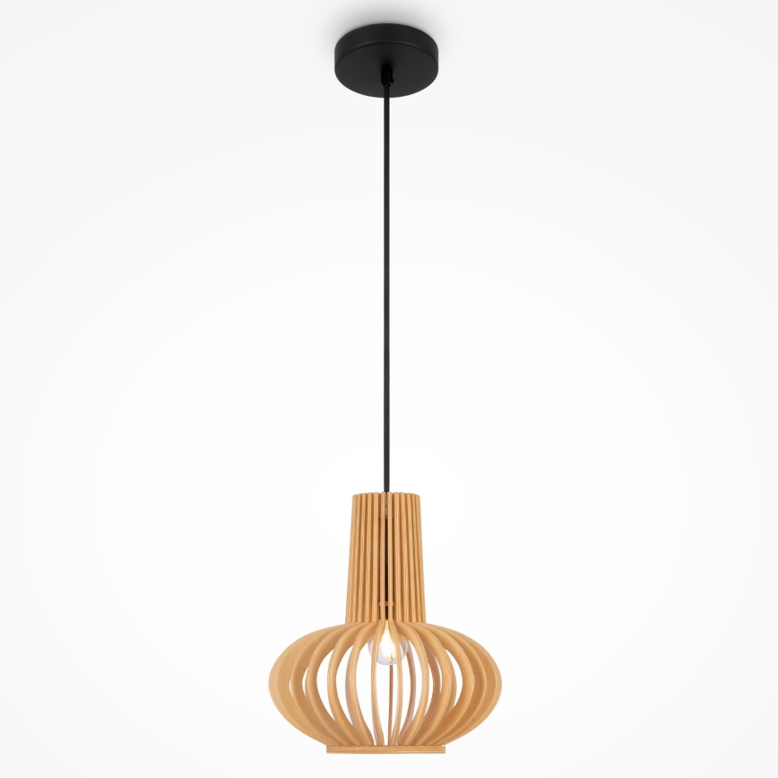 Maytoni MOD193PL-01W - Pakabinamas sietynas ROOTS 1xE27/40W/230V diametras 22,5 cm smėlio spalva