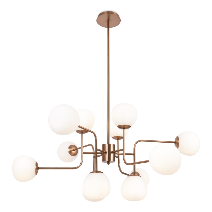 Maytoni MOD221PL-12G - Sietynas ant stulpo ERICH 12xE14/40W/230V varis