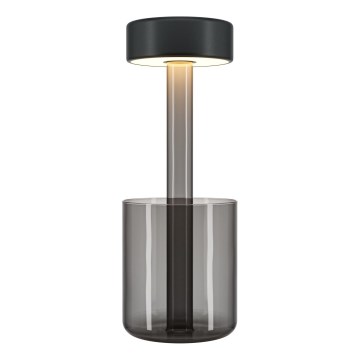 Maytoni MOD229TL-L3B3K3 - LED Pritemdoma įkraunama nešiojama stalinė lempa LED/3W/5V 2200-4000K juoda/pilka