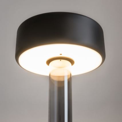 Maytoni MOD229TL-L3B3K3 - LED Pritemdoma įkraunama nešiojama stalinė lempa LED/3W/5V 2200-4000K juoda/pilka